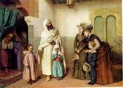 Arab or Arabic people and life. Orientalism oil paintings 22